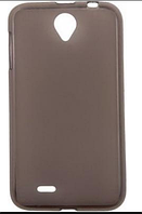 Накладка Drobak PU для Lenovo A850 clear grey