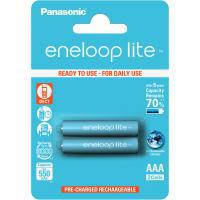 Аккумулятор PANASONIC Eneloop Lite AAA 550mAh NI-MH * 2 (BK-4LCCE\/2BE)