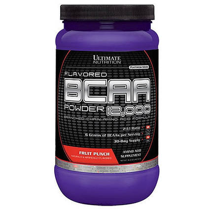 BCAA 12,000 Flavored Powder Ultimate Nutrition 457 g, фото 1