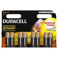 Батарейка Duracell AA MN1500 LR06 * 8 (5000394006522/81417083), фото 1