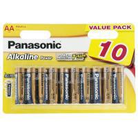 Батарейка PANASONIC LR06 Alkaline Power * 10 (LR6REB\/10BW), фото 1