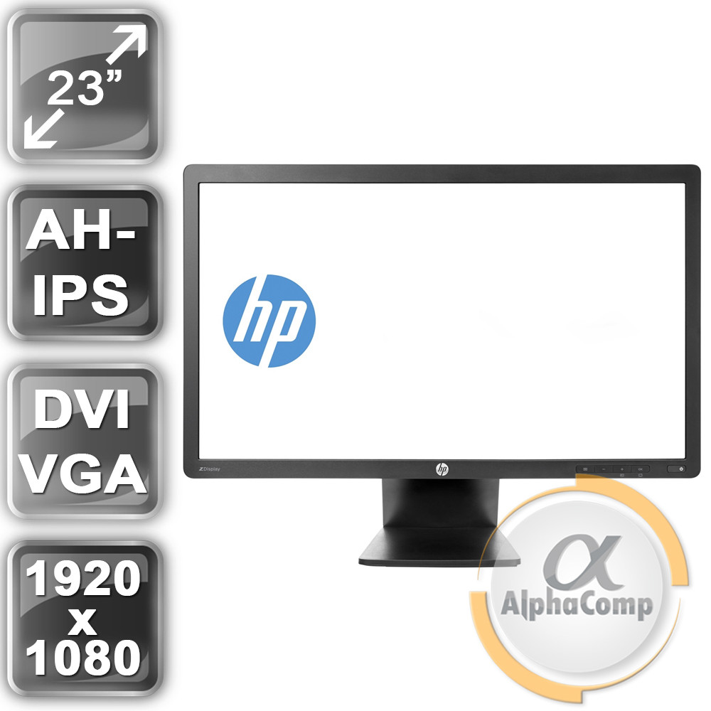 Монітор 23" HP Z23i (IPS/16:9/DVI/VGA/DP/USB) class B БУ