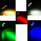 Світлодіодний газонний світильник 3Вт RGB кольоровий LM15 (без пульта), фото 2