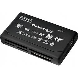 Зчитувач флеш-карт Grand-X CRX05Black