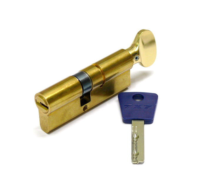 MUL-T-LOCK Цилиндр 7x7 66 (35x31)T NST , бронза Кл-пов Лат, фото 1