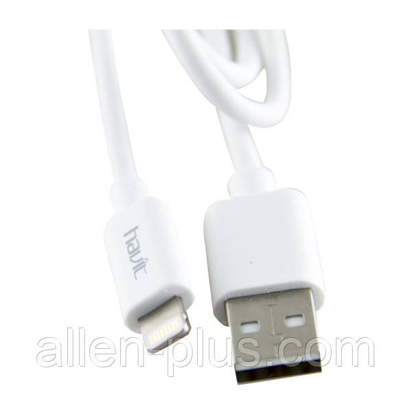 Кабель для передачі даних iPhone / iPad HV-CB8501 (USB / Lighting), 1м, white