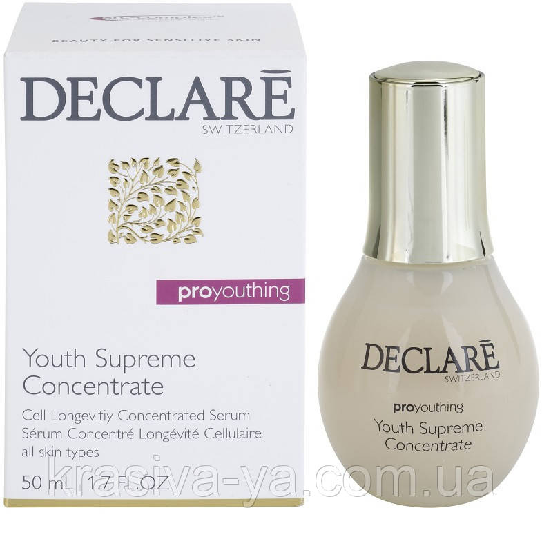 Концентрат для лица при первых признаков старения - Youth Supreme Concentrate, 50 мл - фото 2 - id-p680452587