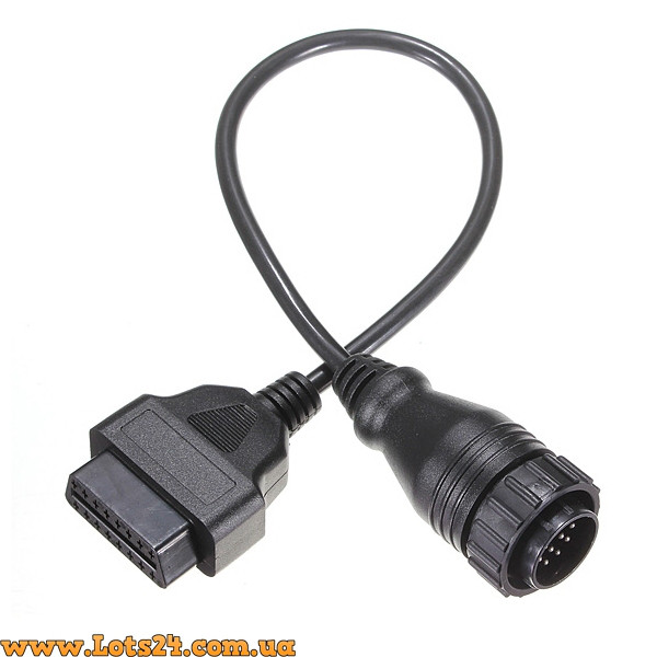 Кабель перехідник із роз'єму OBD2 на 14-pin VW LT Mercedes Sprinter SsangYong, фото 1