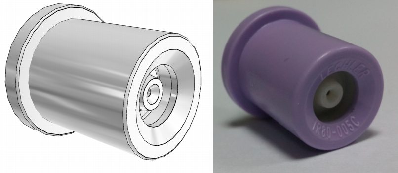 Форсунки и распылители для воды Lechler СЕРИЯ 2TR.245.С8 Форсунки и ...