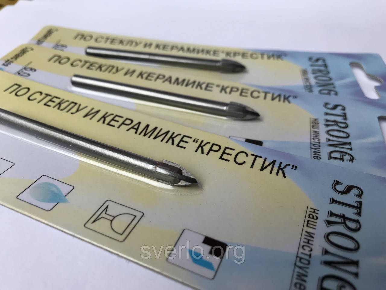 Свердло для плитки хрестик 6 мм