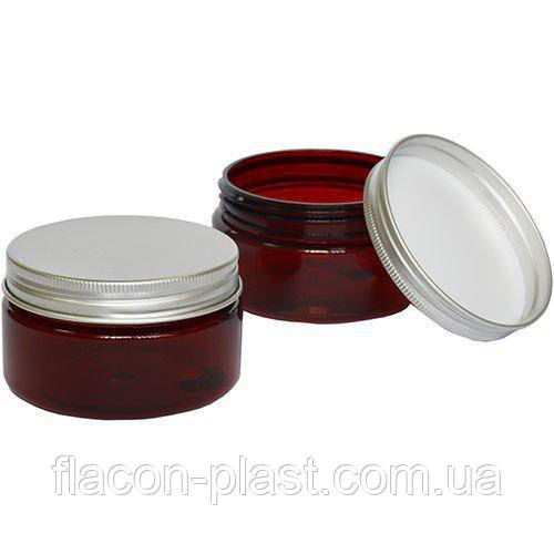 Банка 100мл коричнева і алюмінієва кришка, ціна 35 грн — Prom.ua (ID ...