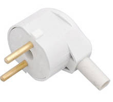 Вилка Біла церьковь бічна с заземленням