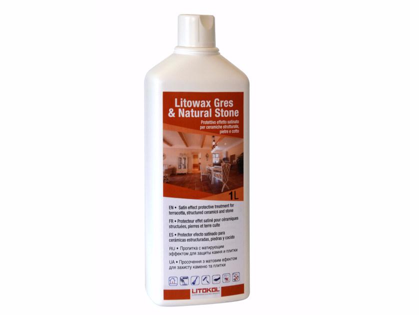 Захисна просочення для каменю з матуючим ефектом Litowax Gres & Natural Stone. 1л. Litokol