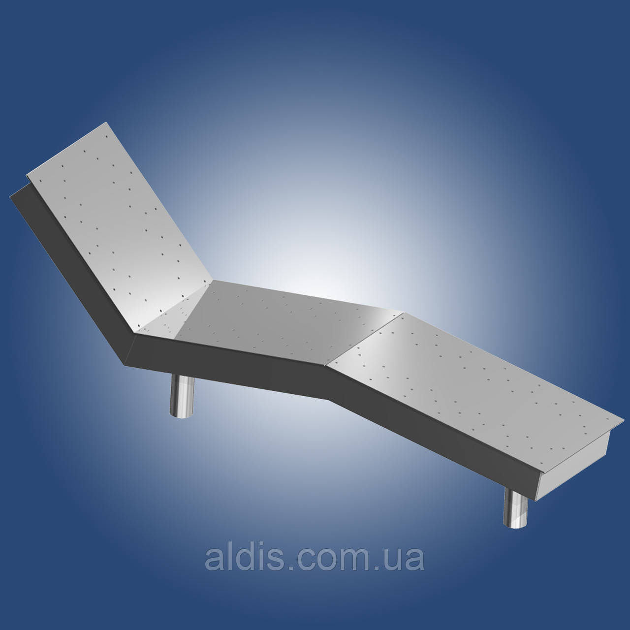 Лежак аеромасажний (під плівку), фото 1