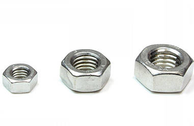 Гайка нержавіюча М12 DIN 934 (ГОСТ 5915-70 ГОСТ 5927-70) сталь А2 і А4