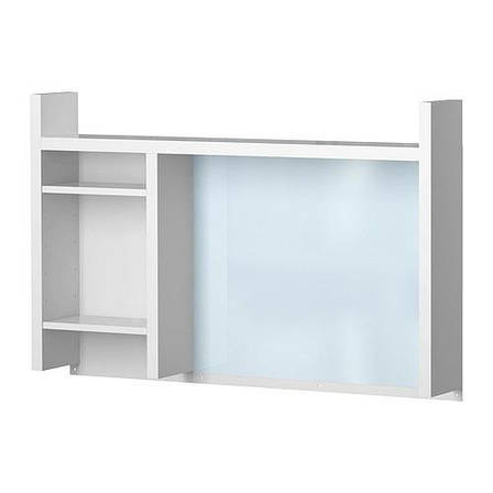 МІККЕ Високий додатковий модуль, білий, 105x65 см, 90180025, IKEA, ІКЕА, MICKE, фото 2
