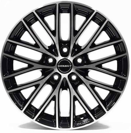 Диски Borbet BS5 колір Black Polished