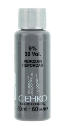 Окислювальна емульсія для волосся C:EHKO Color Cocktail Peroxan 9% 60 мл