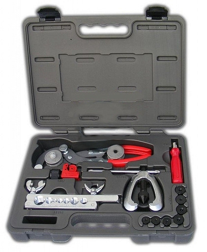 Професійний комплект для згинання та обтиску мідних труб і гальмівних шлангів