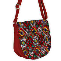 Сумка молодіжна Saddle Ukranian ornament 24х22 см (SAD_15UKR021_KR)