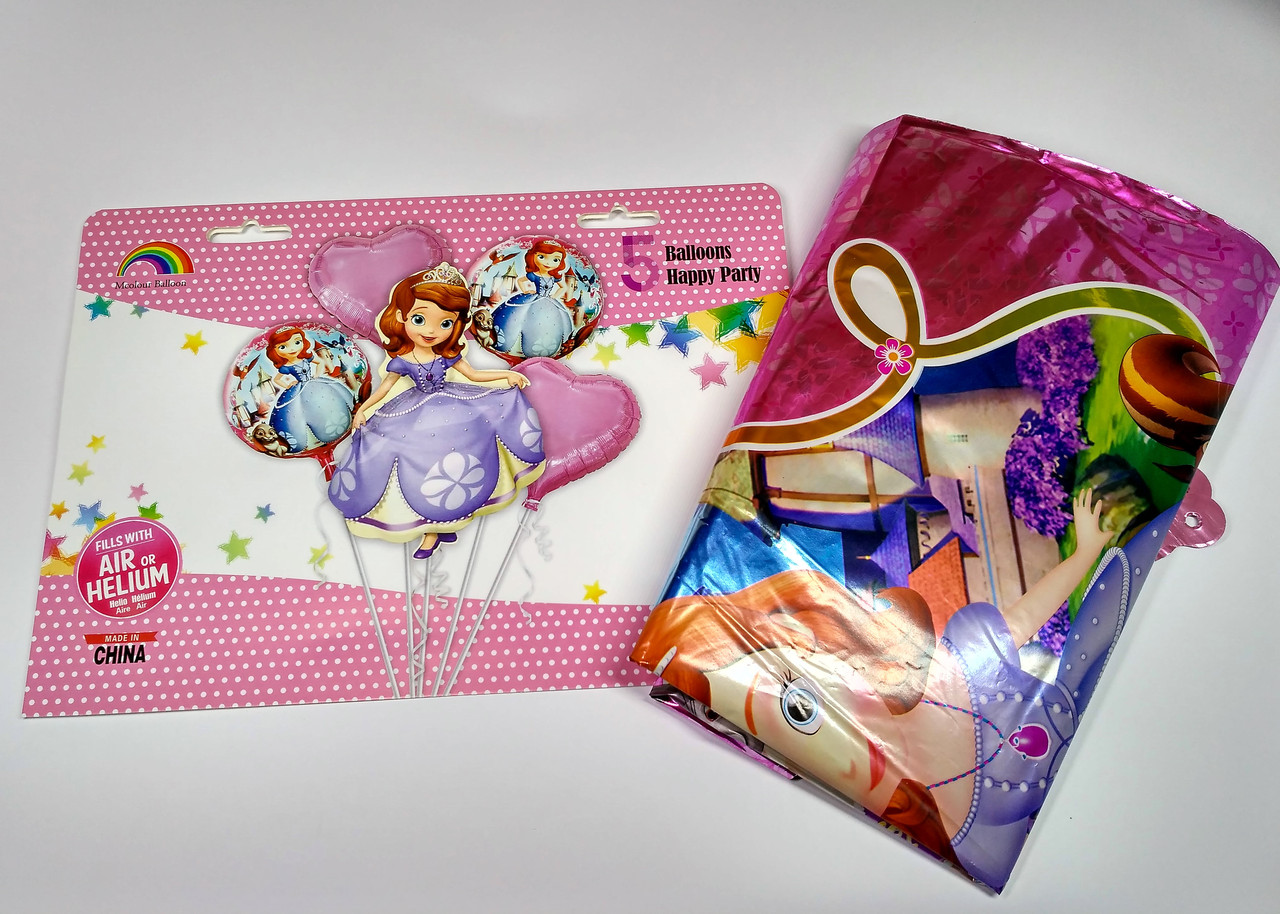 Повітряні кульки, набір Принцеса