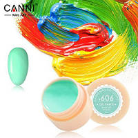 Гель-фарба Canni No606 ( світло-бірюзова) 5 мл