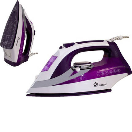 Праска Domotec MS 2201 2200W керамічна підошва, фото 3