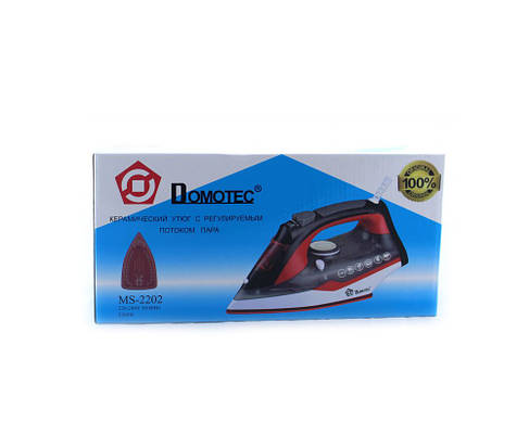 Праска Domotec MS 2202 2200W керамічна підошва, фото 4