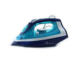 Праска Domotec MS 2228 2200W керамічна підошва, Синій