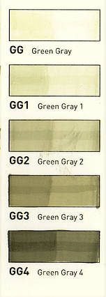 Маркери SKETCHMARKER BRUSH Gray GG Green Gray, фото 2