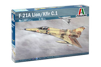 F-21 Lion/IAF Kfir C2 1/72 ITALERI 1397