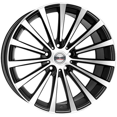 Диски Borbet BLX колір Black Polished Matt