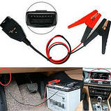 AUTOOL BT-30 OBDII OBD2 Аварійне живлення ЕБК Вбудованих систем Авто Комп'ютер Авто Кабель Адаптер, фото 3