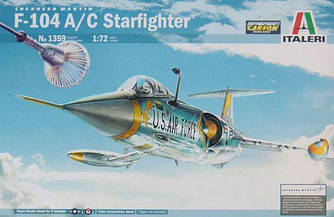 F-104A/C Starfighter,1/72 Italeri 1359