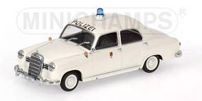 MERCEDES-BENZ 180 (W120) - 1953 - POLIZEI TRIER L. E. 1296 pcs. 1/43 MINICHAMPS 430033191