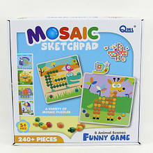 Дитяча різнобарвна мозаїка Mosaic Sketchpad