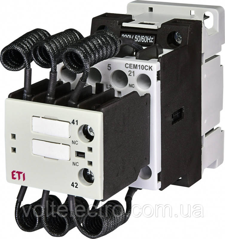 Контактор CEM 10CK.02 10kVAR 14A 2NC