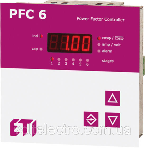 Регулятор реактивной мощности PFC-6 RS 400V 1-ф - фото 1 - id-p680878021