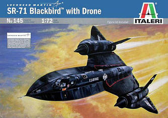 SR-71 Blackbird,1/72 Italeri 145