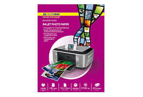 Фотопапір 10*15см глянцевий 200г/м2 20арк Buromax