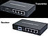 Передавач відеосигналив на 4-й виходи по витій парі HDMI Extender via LAN w/ HUB 4 LAN CAT6 up to 120m, фото 4
