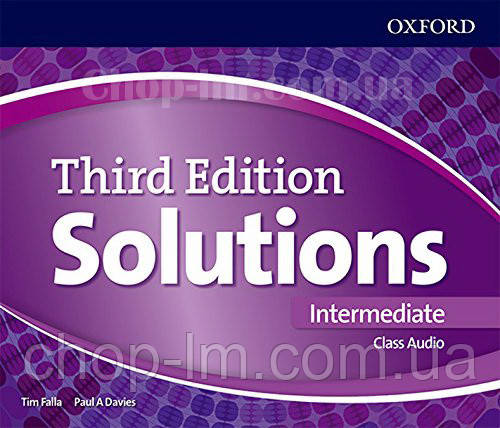 Solutions Third Edition Intermediate Class Audio / Аудіо диск