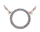 Підвіска - кулон срібна Круг, фото 2