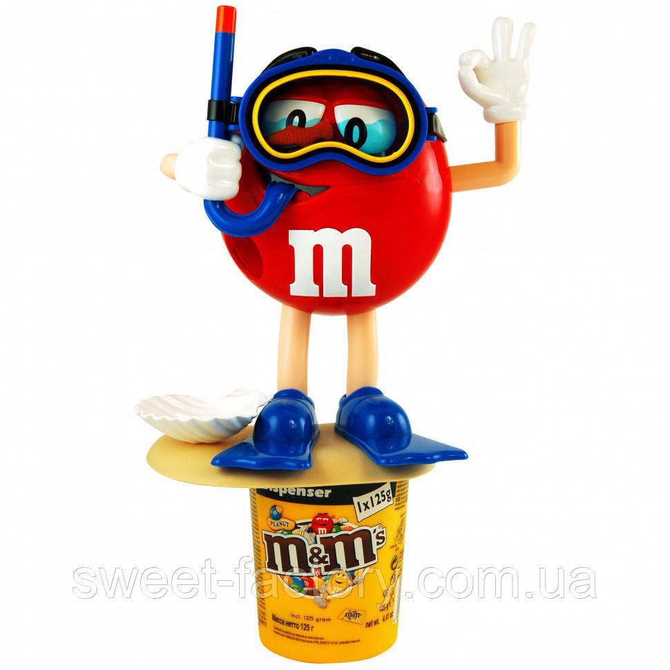 Диспенсер M&M's Червоний водолаз