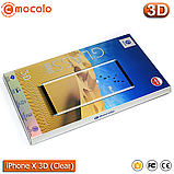 Захисне скло Mocolo iPhone X (Clear) 3D, фото 5