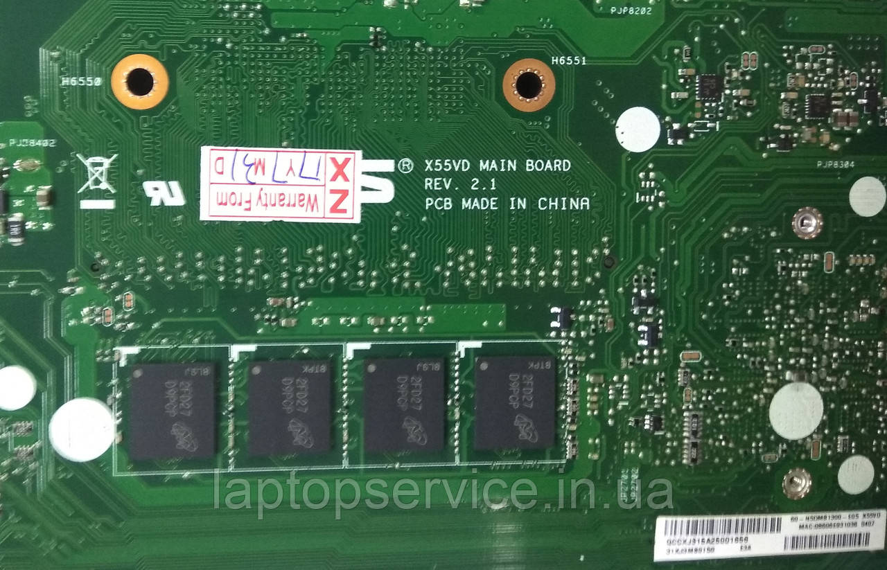 Материнская Плата Asus X55C X55VD X55A F55V F55VD R503V R503VD.