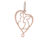 Підвіска - кулон срібна Ідилія, фото 2