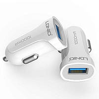 Оригинал Ldnio DL-C17 USB автомобильное зарядное устройство адаптер для прикуривателя