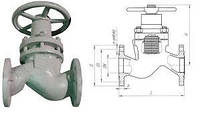 Клапан запорный проходной фланцевый или под приварку 15с40п или15нж40п,15нж940п