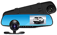 Зеркало видеорегистратор с камерой заднего вида Vehicle Blackbox DVR Full HD 3.5 дюймов Оригинал